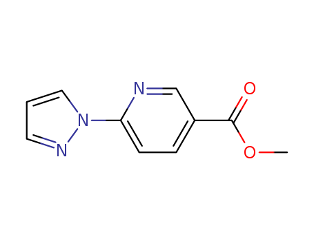 6-Pyrazol-1-yl-nicotinic acid Methyl ester