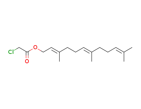Acetic acid, chloro-, 3,7,11-trimethyl-2,6,10-dodecatrienyl ester, (E,E)-