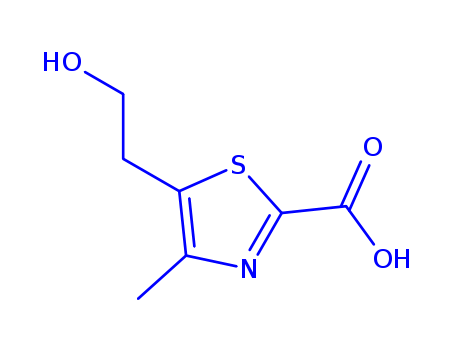 5-(beta-hydroxyethyl)-4-methylthiazole-2-carboxylic acid
