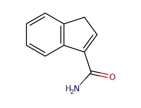 Molecular Structure of 74844-01-2 (1H-Indene-3-carboxamide(9CI))