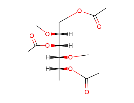 1-デオキシ-3-O,5-O-ジメチル-D-マンニトール2,4,6-トリアセタート