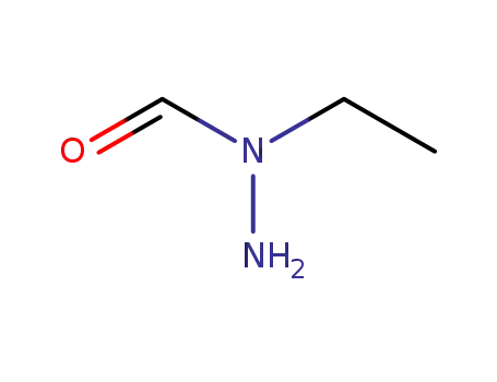 Molecular Structure of 74920-78-8 (N-ETHYL-N-FORMYLHYDRAZINE)