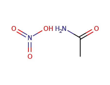 Molecular Structure of 75238-15-2 (acetamide nitrate (1:1))
