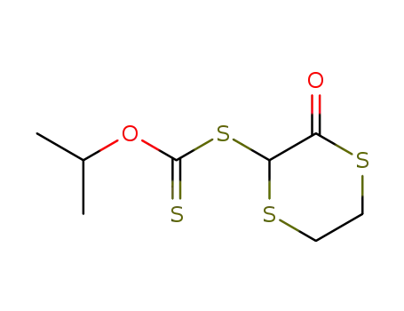 2-Oxo-3-(i-propoxythiocarbonylthio)-1,4-dithiane