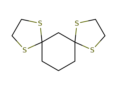 Molecular Structure of 7490-36-0 (1,4,8,11-Tetrathiadispiro[4.1.4.3]tetradecane)