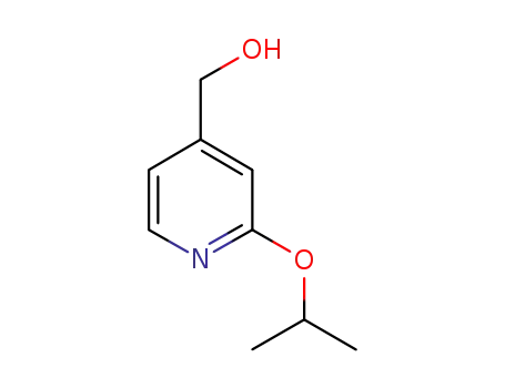 Molecular Structure of 754218-88-7 (4-Pyridinemethanol,2-(1-methylethoxy)-(9CI))