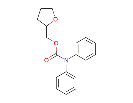 tetrahydrofuran-2-ylmethyl diphenylcarbamate