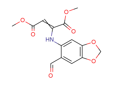 dimethyl (Z)-2-[(6-formyl-1,3-benzodioxol-5-yl)amino]but-2-enedioate