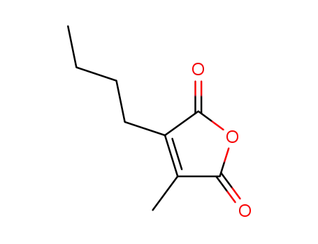 Molecular Structure of 7541-33-5 (3-butyl-4-methylfuran-2,5-dione)