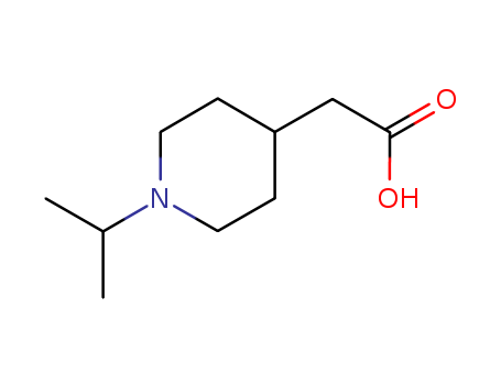 (1-Isopropylpiperidin-4-yl)acetic acid 754183-67-0