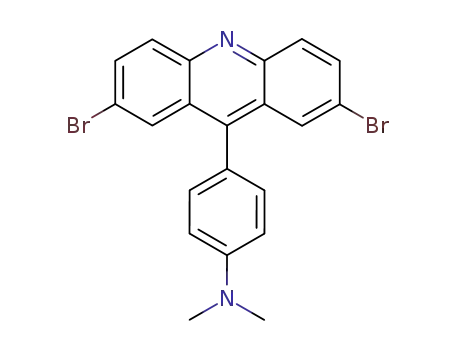 4-(2,7-dibromo-acridin-9-yl)-<i>N</i>,<i>N</i>-dimethyl-aniline