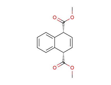Molecular Structure of 92191-01-0 (cis-1,4-dihydro-1,4-dicarbomethoxy-naphthalene)