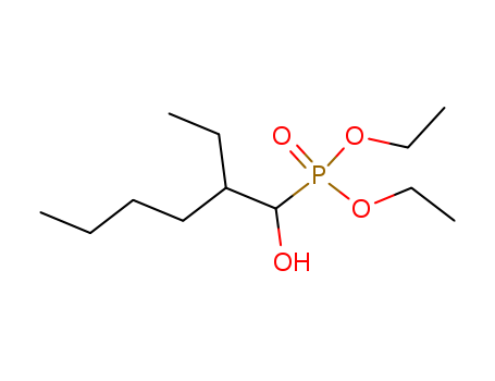 Phosphonicacid, (2-ethyl-1-hydroxyhexyl)-, diethyl ester (6CI,9CI) cas  7504-63-4