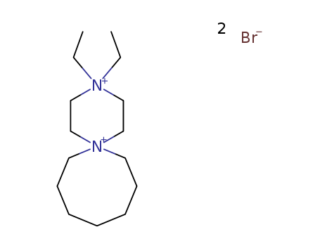 3,3-diethyl-3,6-diazoniaspiro[5.7]tridecane cas  7506-04-9