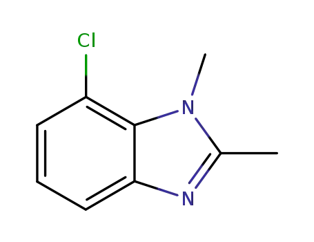 1H- 벤지 미다 졸, 7- 클로로 -1,2- 디메틸-(9CI)