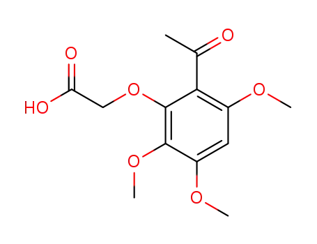 (2-Acetyl-3,5,6-trimethoxyphenoxy)-essigsaeure