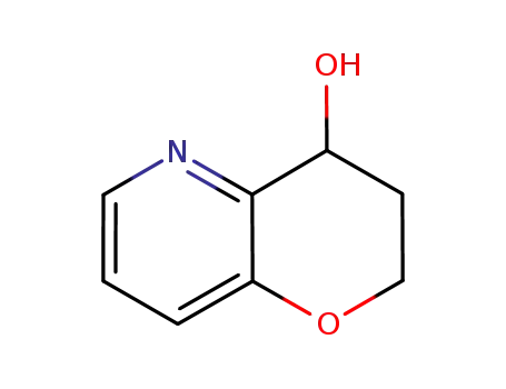 Molecular Structure of 754149-09-2 (2H-Pyrano[3,2-b]pyridin-4-ol, 3,4-dihydro- (9CI))