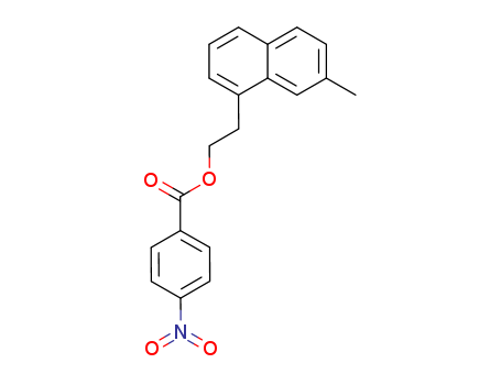 2-(7-methylnaphthalen-1-yl)ethyl 4-nitrobenzoate cas  7501-42-0