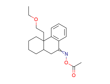 9(1H)-Phenanthrenone,4a-(2-ethoxyethyl)-2,3,4,4a,10,10a-hexahydro-, O-acetyloxime