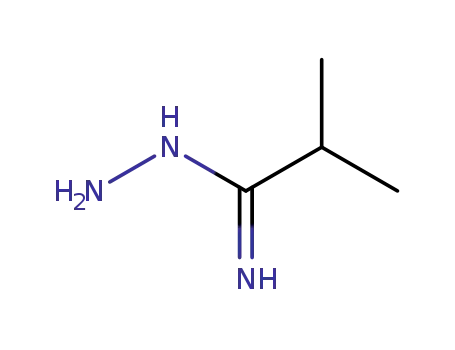 Molecular Structure of 75276-52-7 (2-METHYLPROPANIMIDIC ACID, HYDRAZIDE)