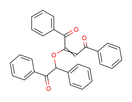 Molecular Structure of 65007-68-3 (2-Butene-1,4-dione, 2-(2-oxo-1,2-diphenylethoxy)-1,4-diphenyl-)