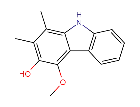 3-hydroxy-4-methoxy-1,2-dimethyl-9H-carbazole