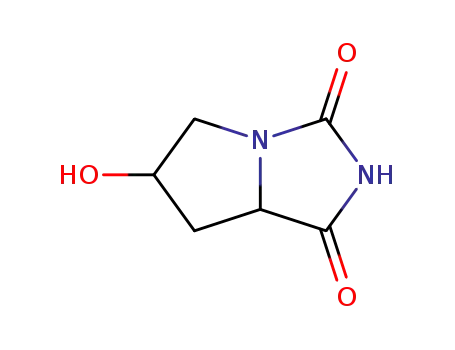 1H-Pyrrolo[1,2-c]imidazole-1,3(2H)-dione,tetrahydro-6-hydroxy-,(6R,7aS)-(9CI)