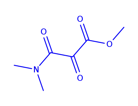 Molecular Structure of 748797-58-2 (Propanoic acid, 3-(dimethylamino)-2,3-dioxo-, methyl ester (9CI))