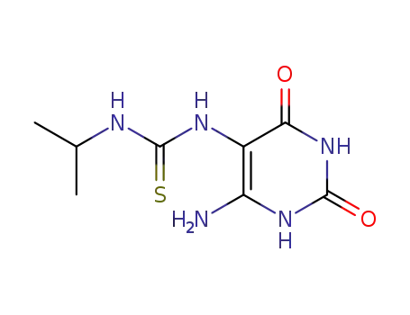 <i>N</i>-(6-amino-2,4-dioxo-1,2,3,4-tetrahydro-pyrimidin-5-yl)-<i>N</i>'-isopropyl-thiourea