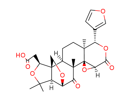 Limonoic acid, 19-deoxy-6,19-epoxy-, 16, 17-lactone cas  751-49-5