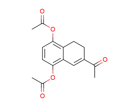 7-Acetyl-5,6-dihydronaphthalene-1,4-diyl diacetate