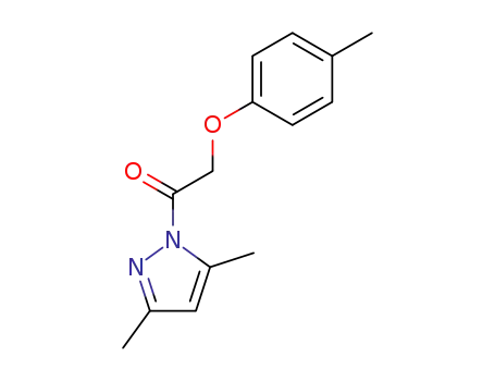 3,5-Dimethyl-1-((4-methylphenoxy)acetyl)pyrazole