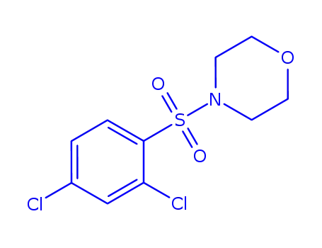 Molecular Structure of 74832-72-7 (4-(2,4-dichlorophenylsulfonyl)morpholine)