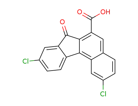 2,9-dichloro-7-oxo-7H-benzo[c]fluorene-6-carboxylic acid