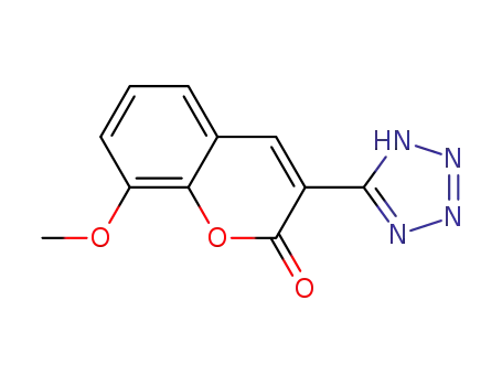 8-메톡시-3-(1H-테트라졸-5-일)쿠마린