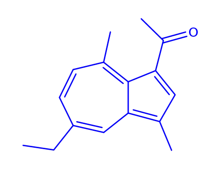 Chamazulene, 3-acetyl- (5CI)