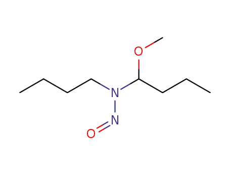 Molecular Structure of 74955-26-3 (1-Butanamine, N-butyl-1-methoxy-N-nitroso-)