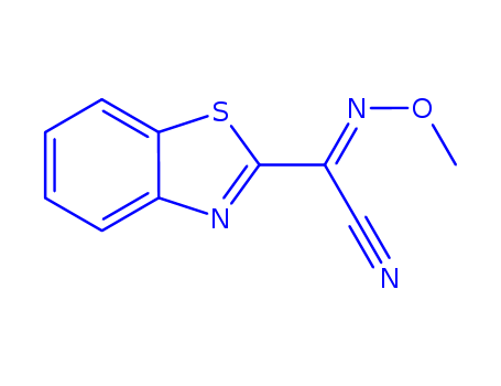 2-BENZO[D]THIAZOLEACETONITRILE,A-(METHOXYIMINO)-