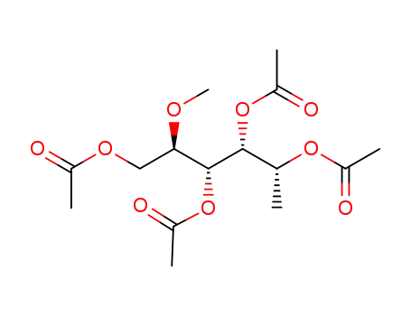 1,3,4,5-tetra-O-acetyl-2-O-methylrhamnitol