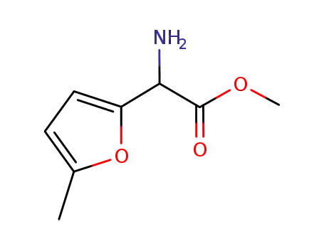 Molecular Structure of 749827-79-0 (2-Furanaceticacid,alpha-amino-5-methyl-,methylester(9CI))