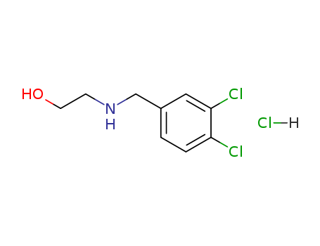 Ethanol, 2-[[(3,4-dichlorophenyl)methyl]amino]-, hydrochloride