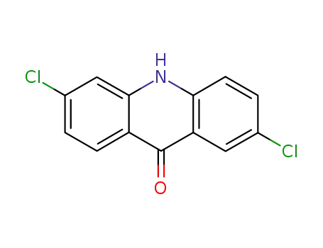 Molecular Structure of 7497-53-2 (2,6-dichloroacridin-9(10H)-one)