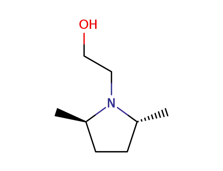 1-Pyrrolidineethanol,2,5-dimethyl-,(2R,5R)-(9CI)