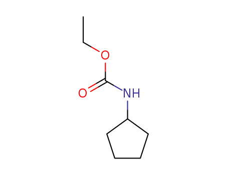 Molecular Structure of 54915-64-9 (Carbamic acid, cyclopentyl-, ethyl ester)