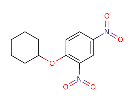 Molecular Structure of 7504-57-6 (Cyclohexyl(2,4-dinitrophenyl) ether)