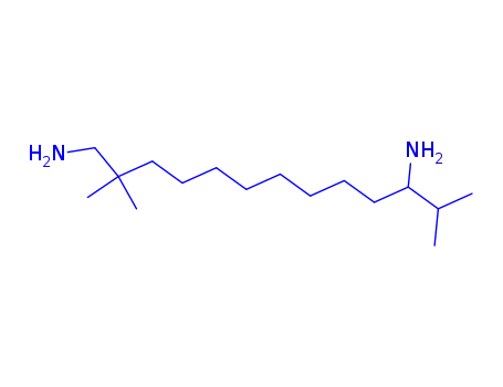 Molecular Structure of 74926-27-5 (2,2,12-trimethyltridecane-1,11-diamine)