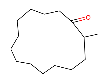 Molecular Structure of 75311-77-2 (2-Methylcyclotetradecanone)