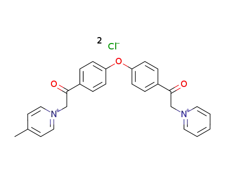 4-methyl-1,1'-(4,4'-oxy-di-phenacyl)-bis-pyridinium; dichloride