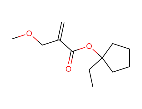 2-프로페노산,2-(메톡시메틸)-,1-에틸사이클로펜틸에스테르(9CI)