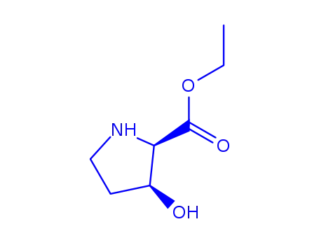 D-프롤린, 3-하이드록시-, 에틸 에스테르, (3S)-rel-(9CI)